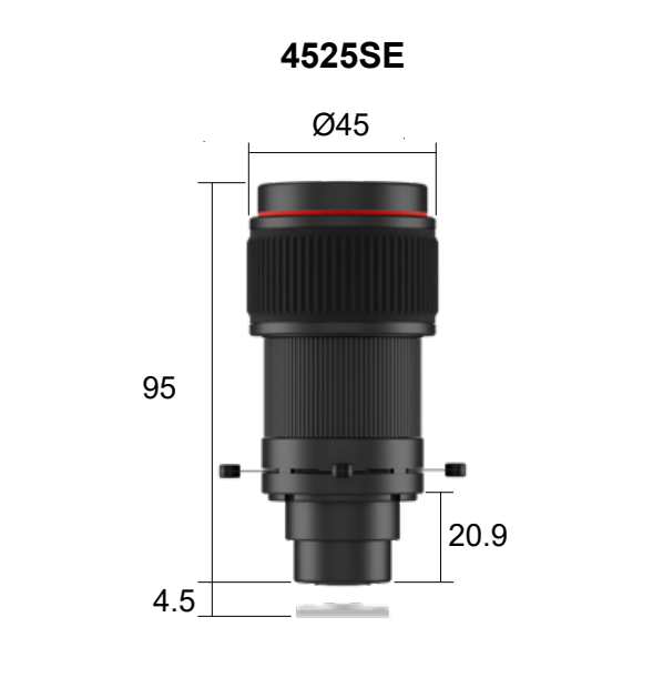 DQ Series Framing Optic Lens 4525SE